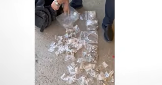 Bakıda mağazadan 100 min manatlıq qızılın oğurlanma GÖRÜNTÜLƏRİ