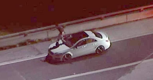 Polis təqib zamanı qeyri-adi hadisə ilə üzləşdi – VİDEO