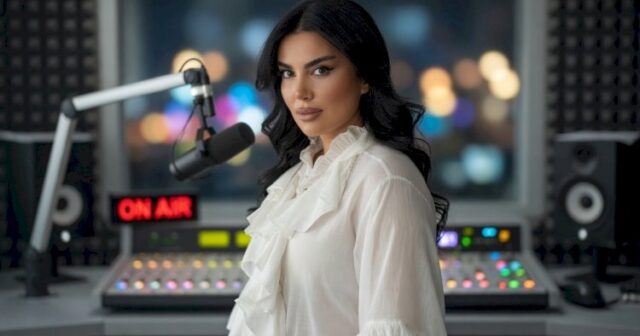 Canlı yayımda biabırçı anlar: Aparıcı Çiçək hədəfdə – VİDEO