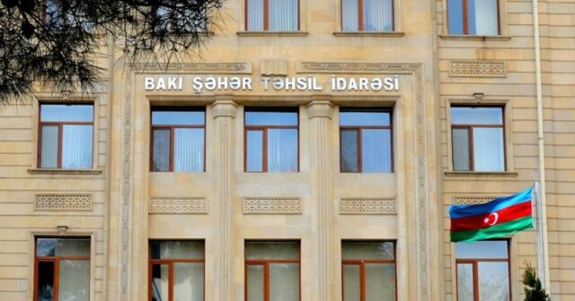 Həbs xəbəri yayılan məktəb direktoru ilə bağlı AÇIQLAMA