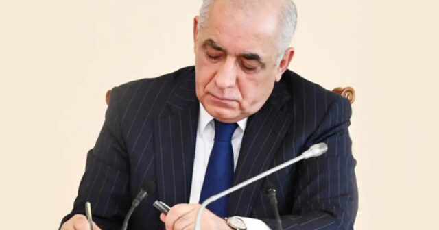 Baş nazir qərar imzaladı