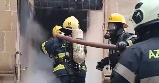 Təhsil idarəsi internat məktəbindəki yanğınla bağlı MƏLUMAT YAYDI