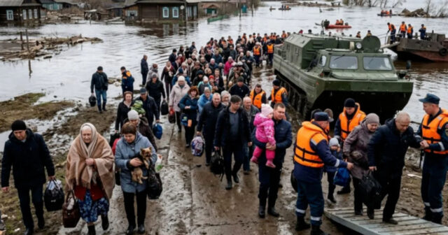 Bu ölkədə fövqəladə vəziyyət: kəndlər su altında qaldı