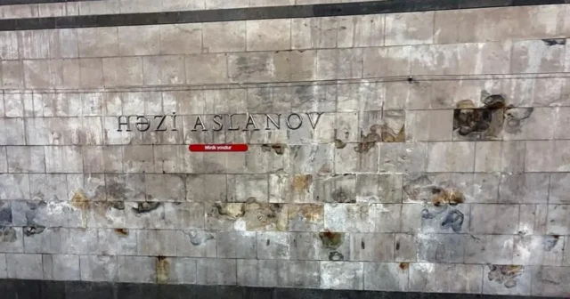 Bakı metrosundan “Həzi Aslanov”la bağlı açıqlama – FOTOLAR