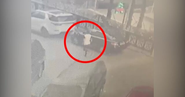 “Rahat” marketdən 400 manatlıq yağ oğurladı – Kameraya düşdü