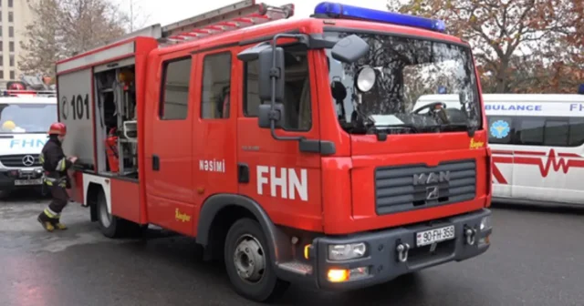 Bakıda güclü yanğın – ANBAAN GÖRÜNTÜLƏR