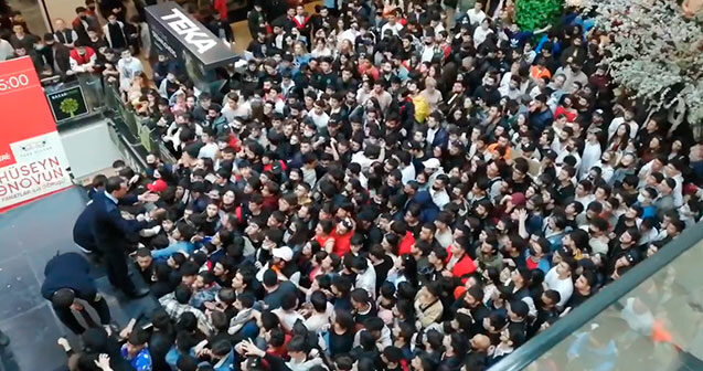 Bakıda şok İZDİHAM: İnsanlar bir-birinə qarışdı – ANBAAN GÖRÜNTÜLƏR