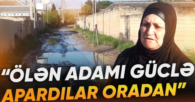 Yol problemi sakinlərin əsəbini tarıma çəkdi: “Heç bir tədbir görmürlər” – VİDEO