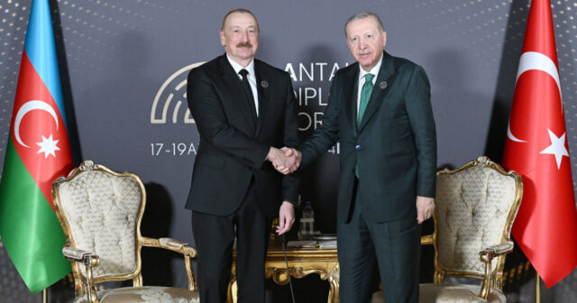 Antalyada İlham Əliyevlə Rəcəb Tayyib Ərdoğanın görüşü keçirilir – FOTO