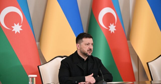 Zelenski İlham Əliyevə TƏŞƏKKÜR ETDİ