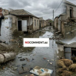 Suraxanıda antisanitariya: Şuşa şəhərciyini kanalizasiya suları basıb – VİDEO