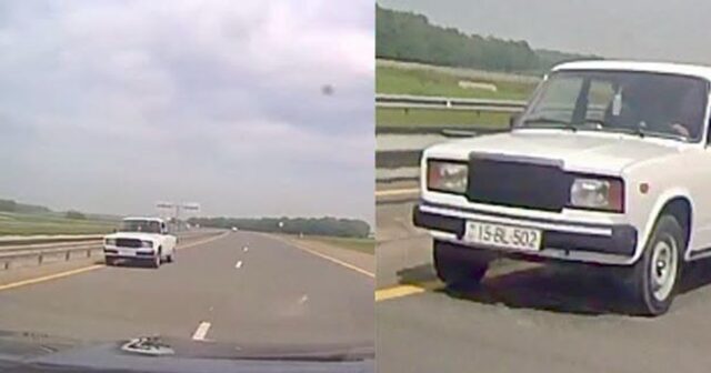 Magistralda “protiv” gedirdi – Saxlanıldı – VİDEO