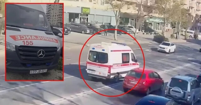 Narkotik və içki qəbul edib təcili yardım maşını ilə Bakıda oyun çıxardı – VİDEO Narkotik və içki qəbul edib təcili yardım maşını ilə Bakıda oyun çıxardı – VİDEO