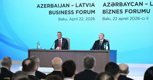 Latviya Prezidenti: Ağ Şəhər mənə çox böyük təəssürat bağışladı