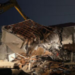 Bakıda kollektor qəzasına səbəb olan ev sökülür – VİDEO