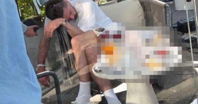 FOTOdakı məşhur kimdir? – Küçədə sərxoş halda görüntüləndi