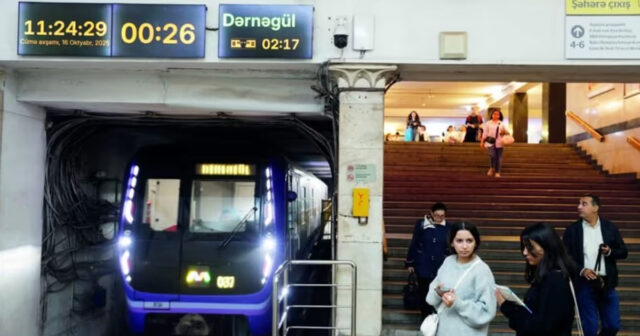 Bakı metrosunda insident: qurum itkilərini açıqladı – RƏQƏM