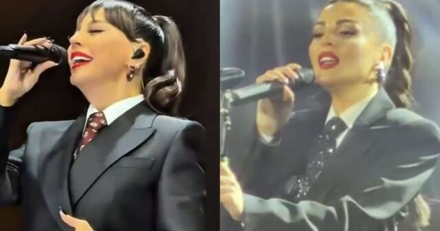 Gülay son konsertində Ebru Gündeşi kopyaladı – VİDEO