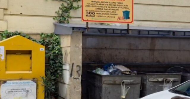 Bu şəxslər 300 manat CƏRİMƏ OLUNACAQ